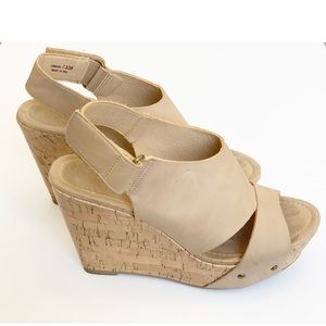 Chinese Laundry Nude Wedges